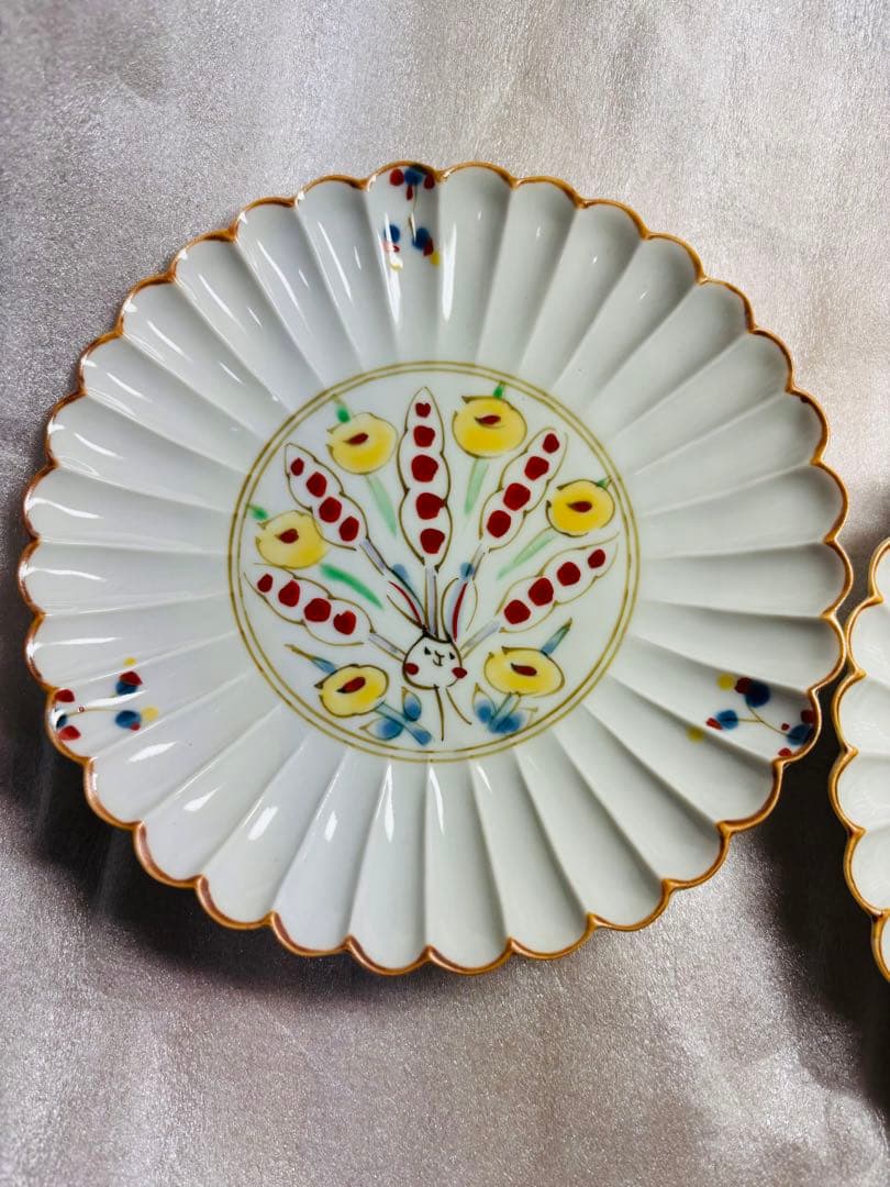 空萌工房　うさぎシリーズ　　取り皿　2枚セット