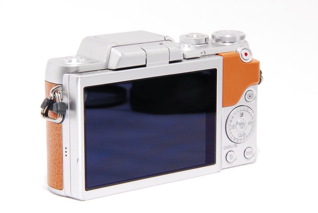 美品 LUMIX DMC-GF7 ブラウン ダブルレンズキット 一眼658回