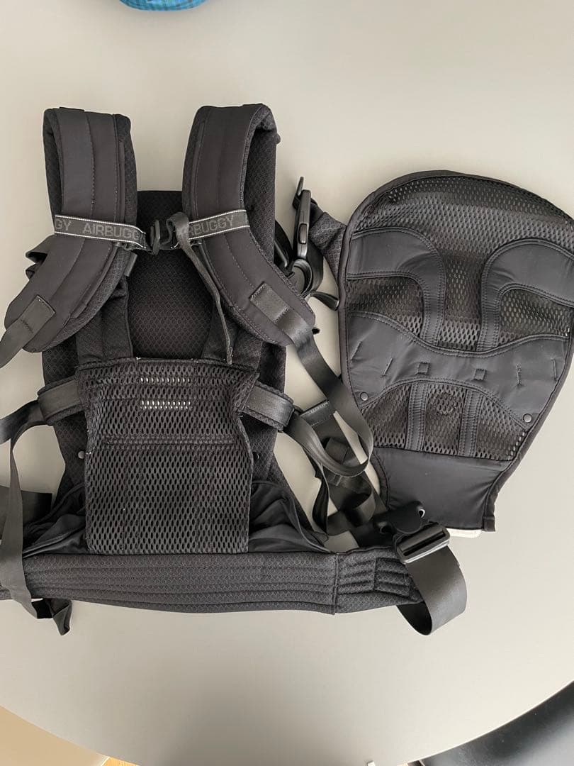 ユウキAIRBUGGY エアバギーブラック 抱っこひも