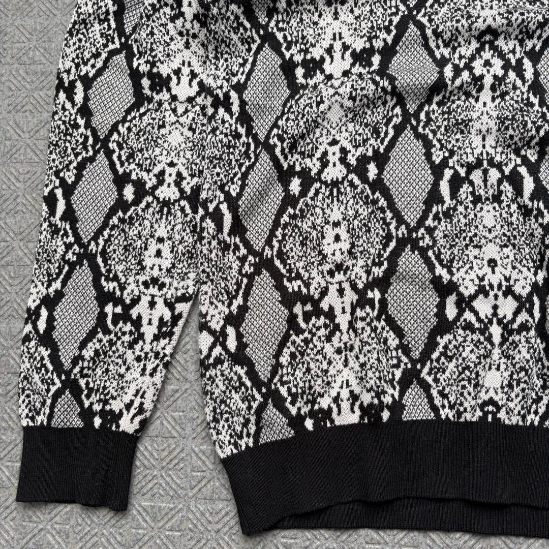 wacko maria ニットポロ 長袖 パイソン supreme wtaps