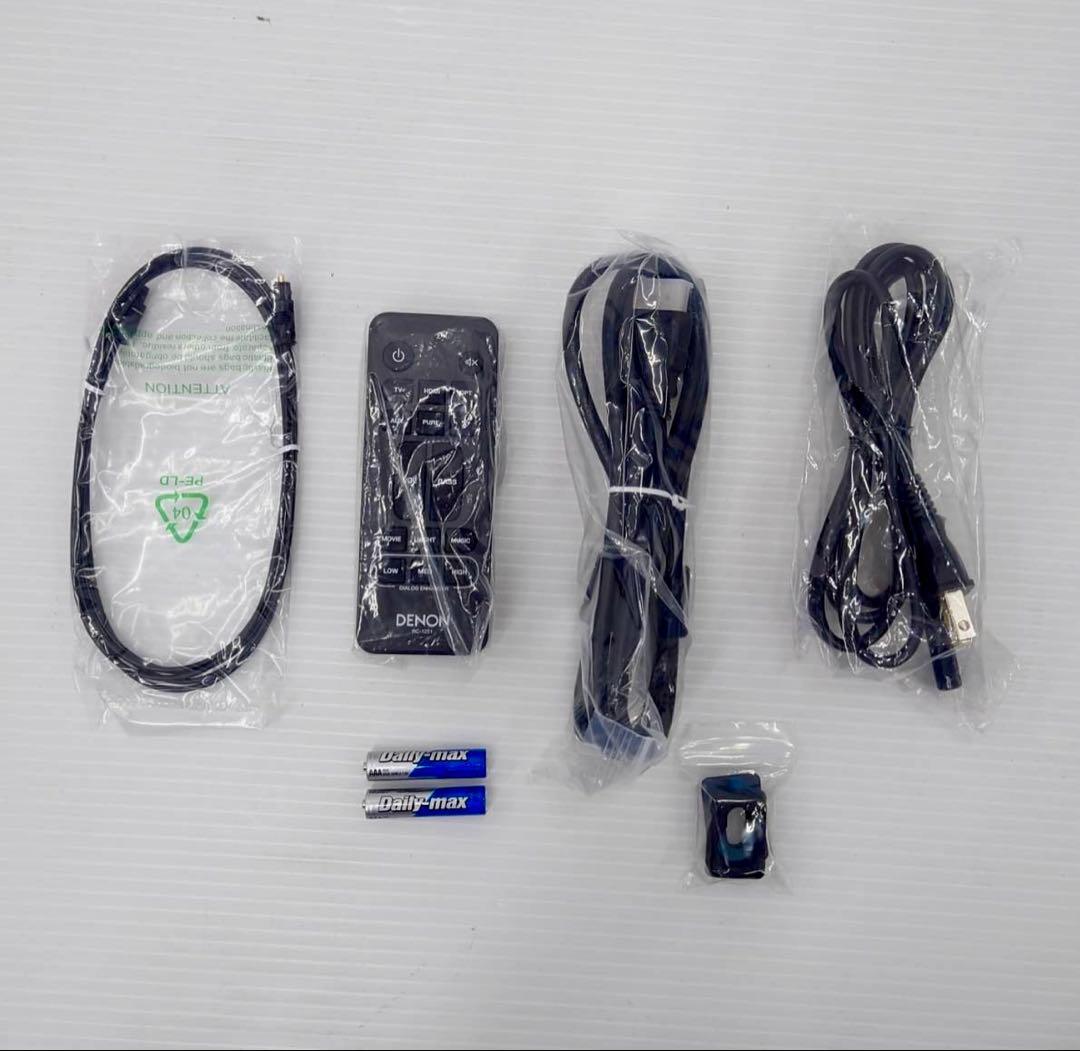 デノン Denon サブウーハー内蔵サウンドバー DHT-C210 2023年製