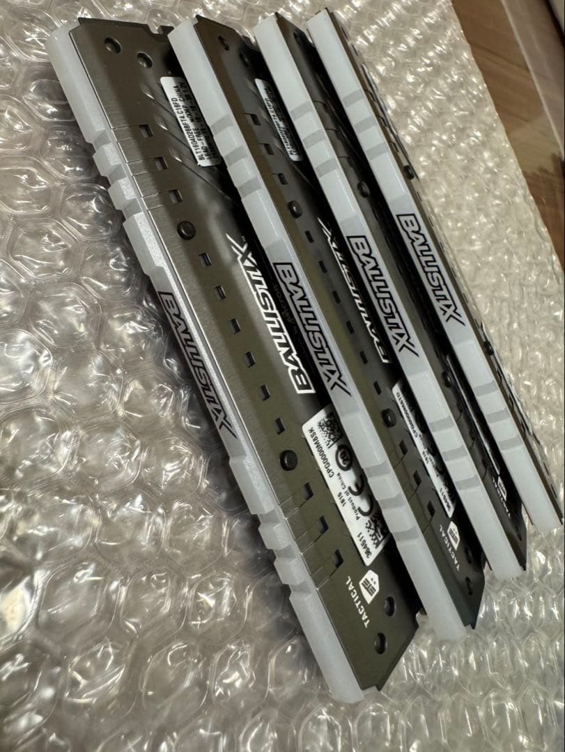 BALLISTIX DDR4PC4 RGB 16GB×4枚64GB チェックOK