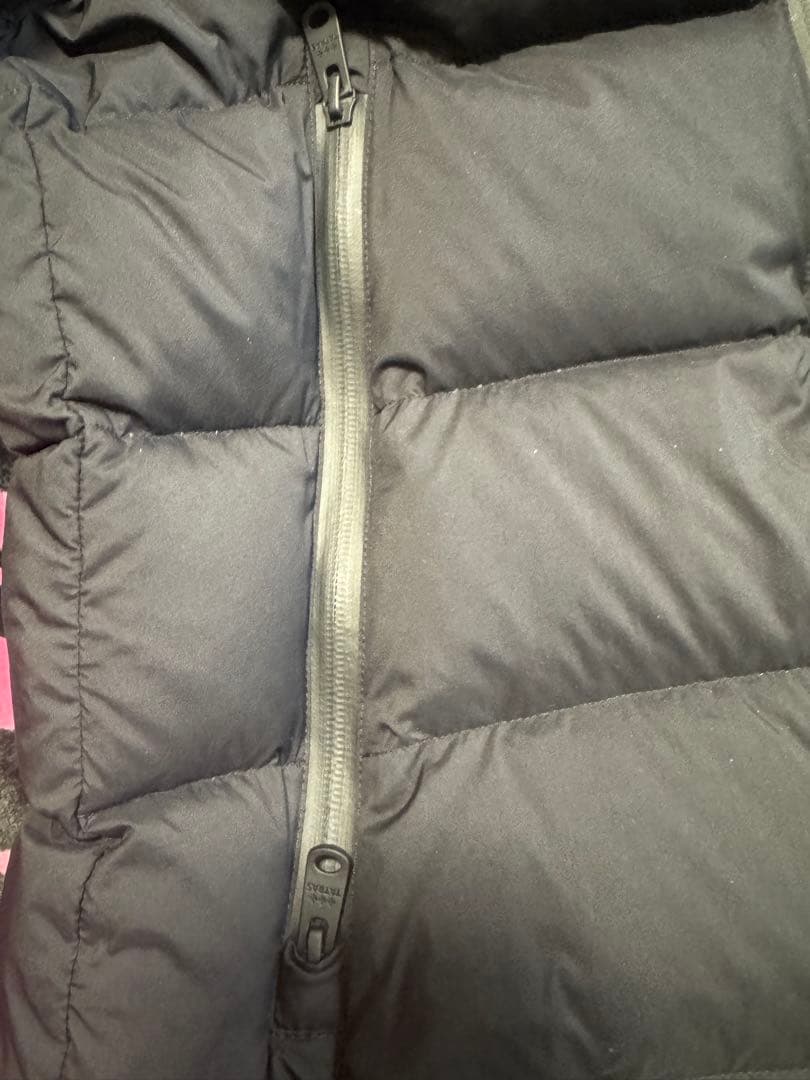 最安！TATRAS ブラック タトラスダウンジャケット フード付き03 Lサイズ