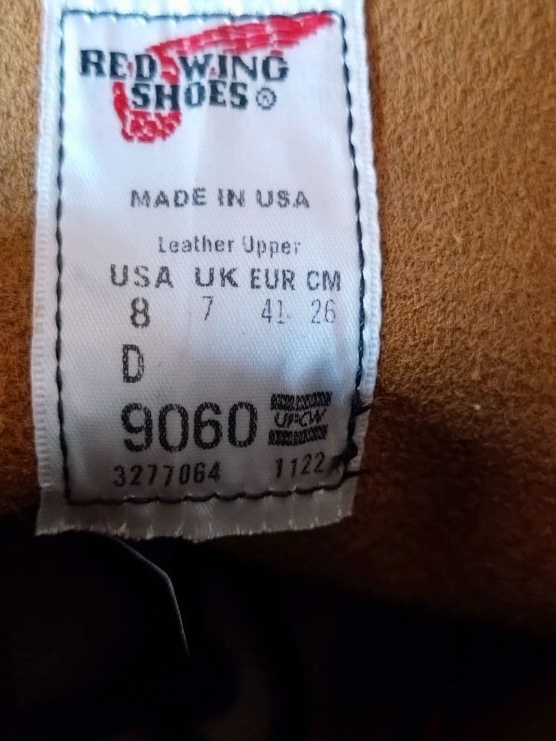 RED WING レッドウィング 9060 ベックマンフラットボックス 8D