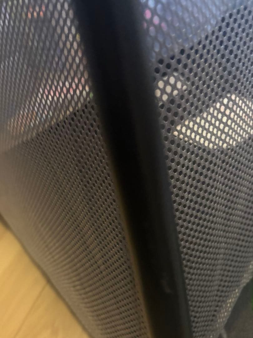 ベビービョルンのプレイヤード ブラック メッシュ