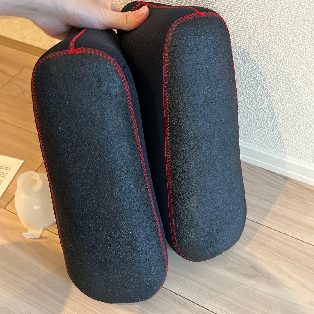 足用　やわらか湯たんぽ　クロッツ　ショートタイプ　ブラック　L 保証書あり