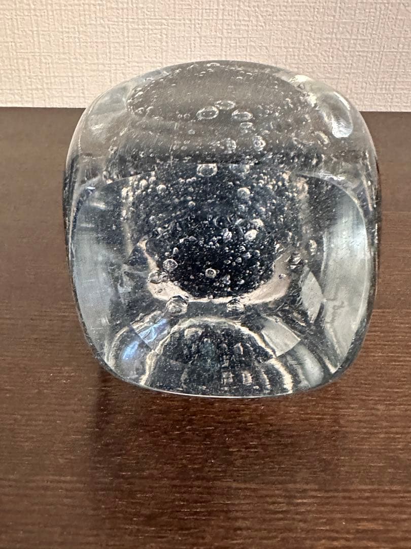 ⭐️ 希少Henry Deanヘンリーディーン ヴィンテージ キューブガラス 花瓶