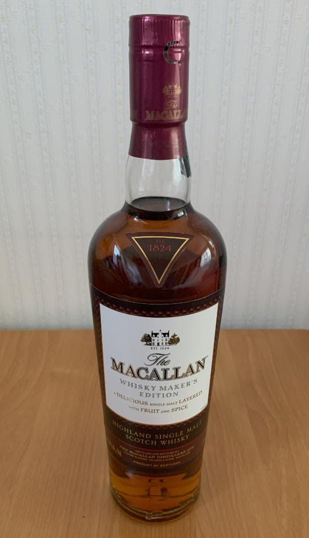 マッカラン ウイスキー メーカーズ エディション 700ml（箱付）