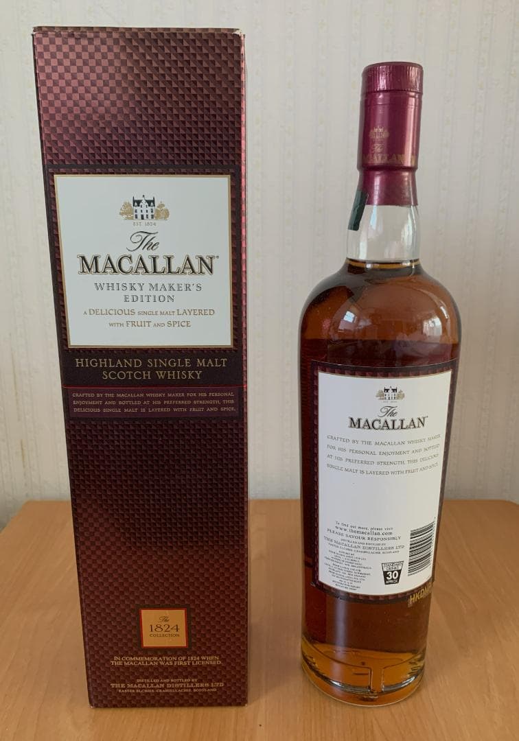 マッカラン ウイスキー メーカーズ エディション 700ml（箱付）