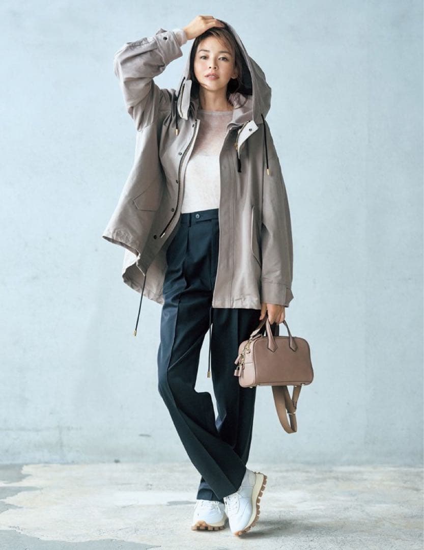 THE RERACS★リラクス　ドロップショルダー モッズコート