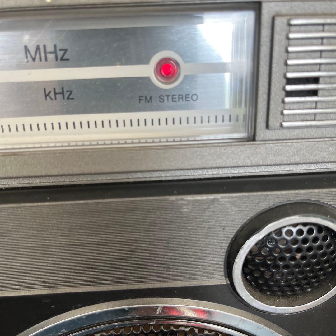 昭和レトロ東芝 TOSHIBAステレオラジオカセットレコーダーRT-8360S