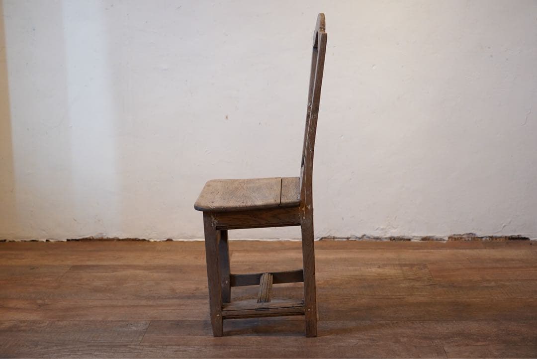 フランスアンティーク　ロレーヌチェア　古木　1800年代　椅子