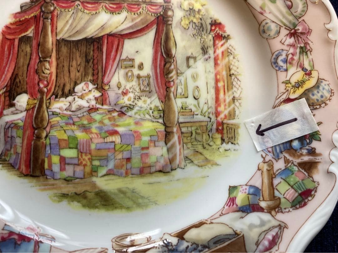 未発売の試作品Brambly Hedge イヤープレート ブランブリーヘッジ