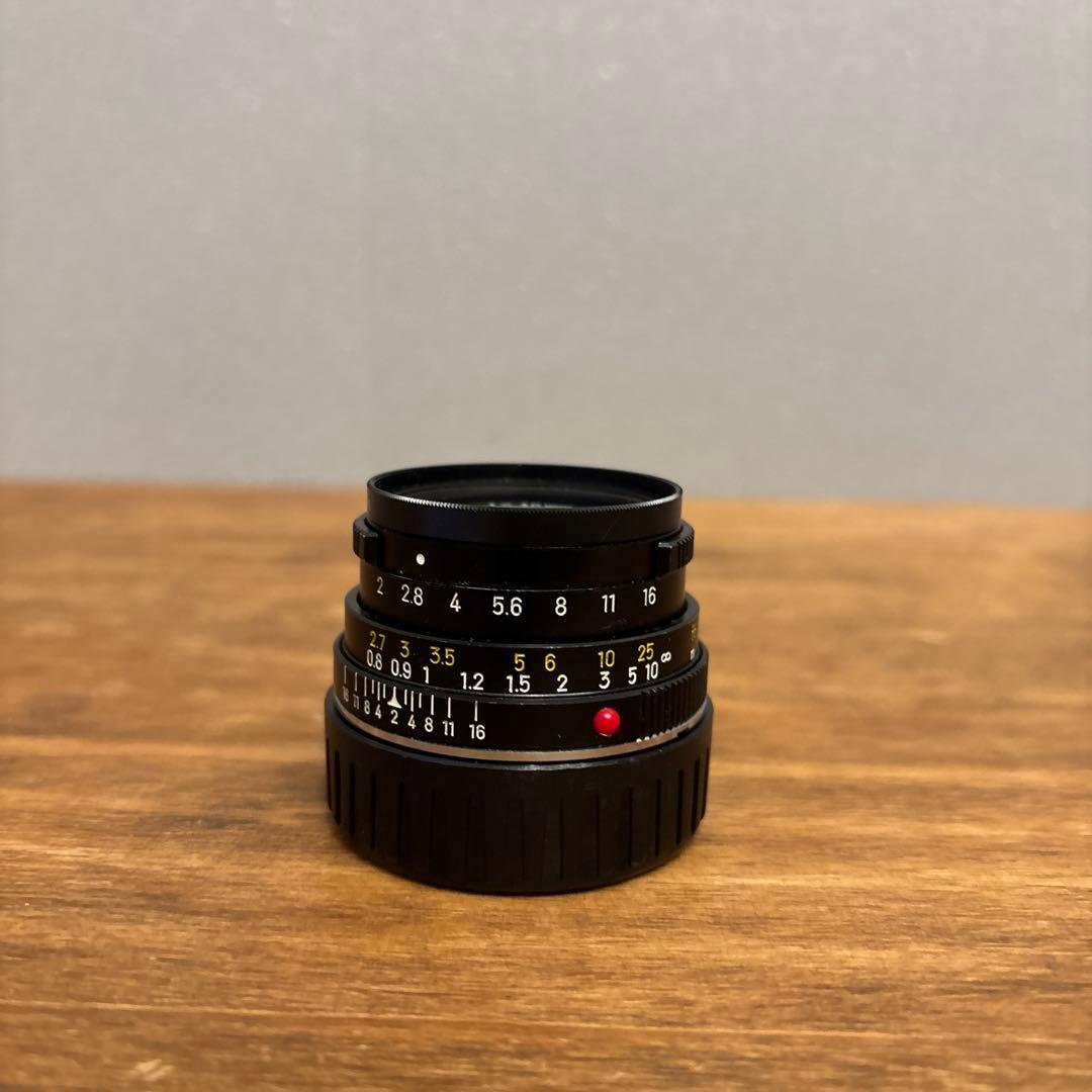 MINOLTA M-ROKKOR 40mm f/2.0 レンズ