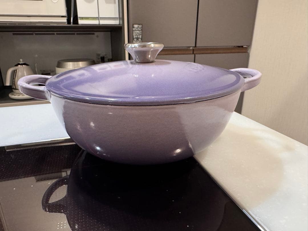 ルクルーゼ ジャポン マルミット 22cm ブリオッシュ限定色/パープル