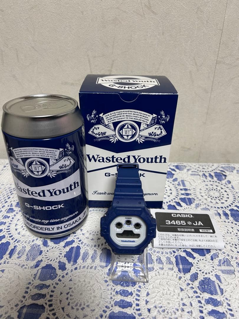 CASIO G-SHOCK Wasted Youth ネイビー