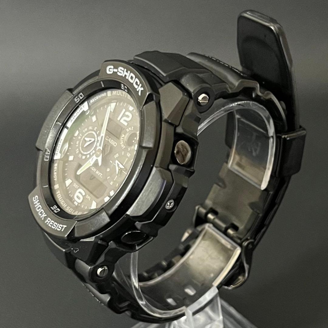 【新品二次電池交換済み/美品】G-SHOCK SKY COCKPIT ブラック