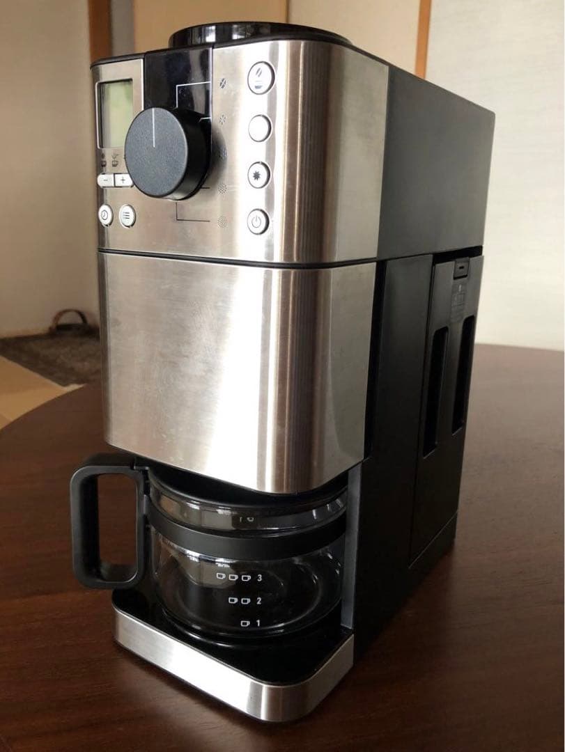 ★無印良品 豆から挽けるコーヒーメーカー 型番：ＭＪ‐ＣＭ１