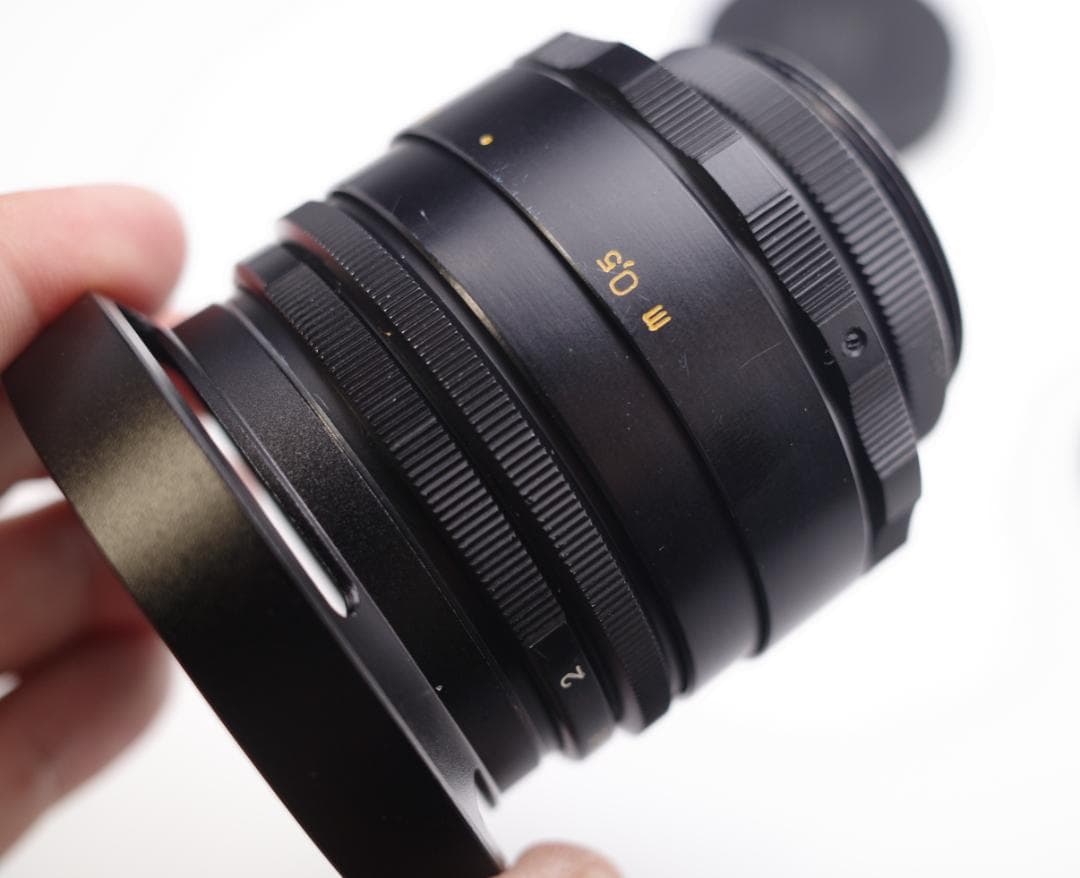 36 　新品同様　ぐるぐるボケレンズ　ヘリオス　44-2　M42アダプター付