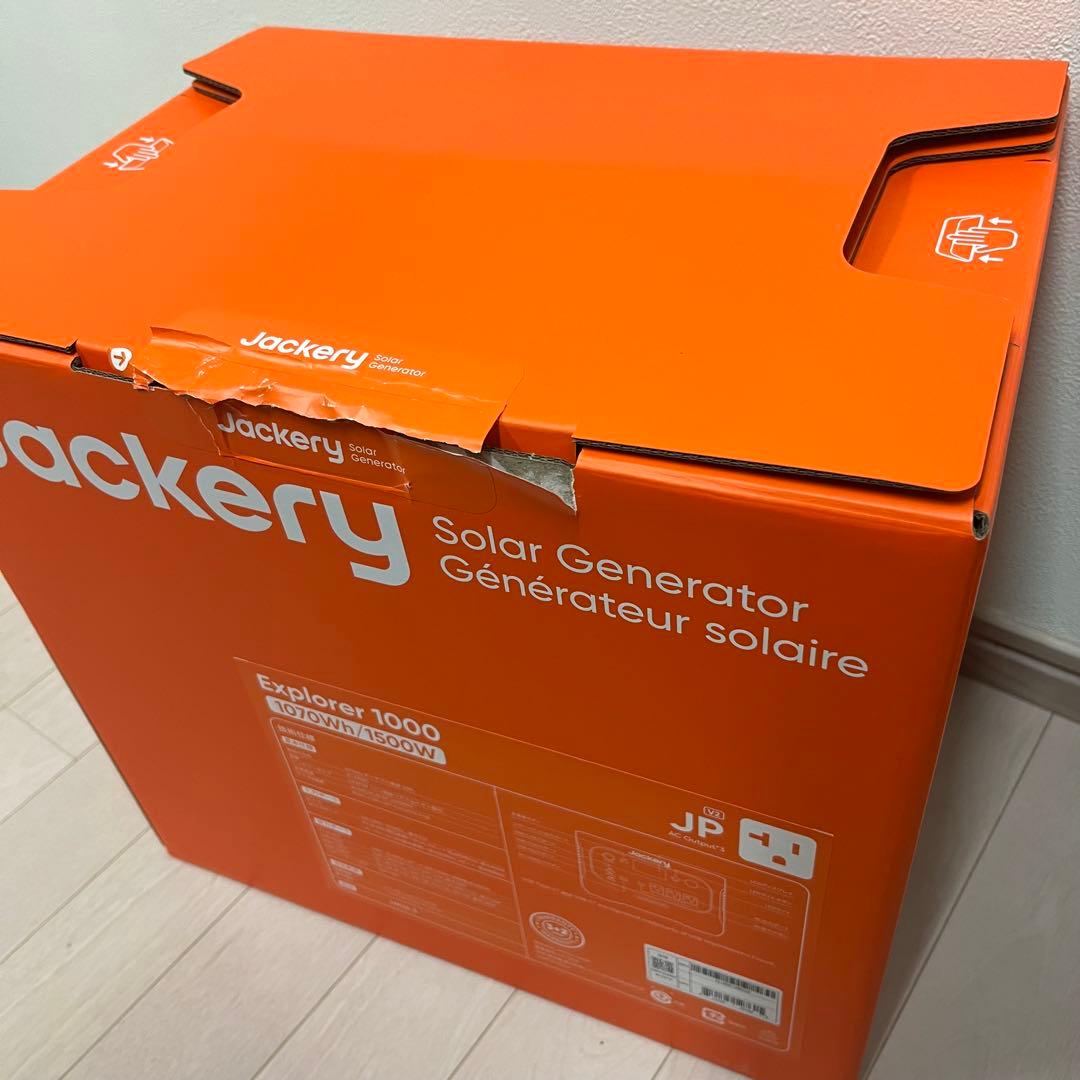 【ほぼ新品】Jackery Explorer 1000 ポータブル電源