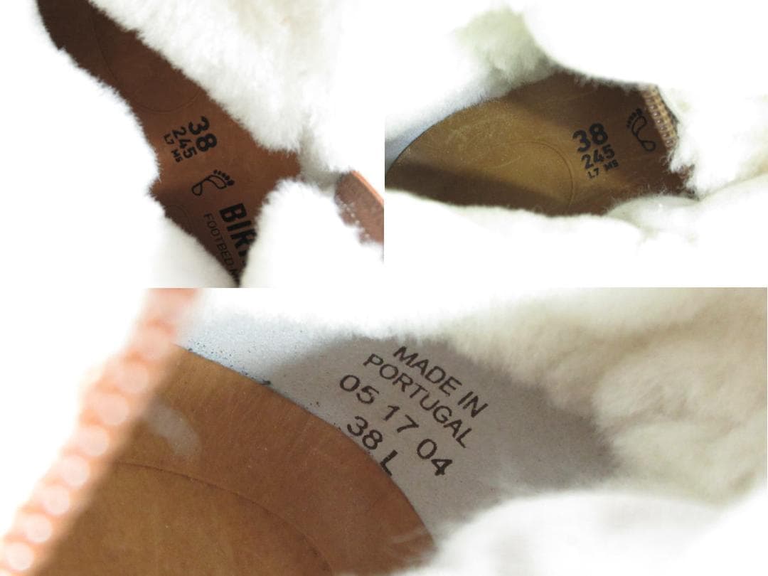 ■136■展示品？/試履品？■BIRKENSTOCKロングブーツ■24.5㎝■