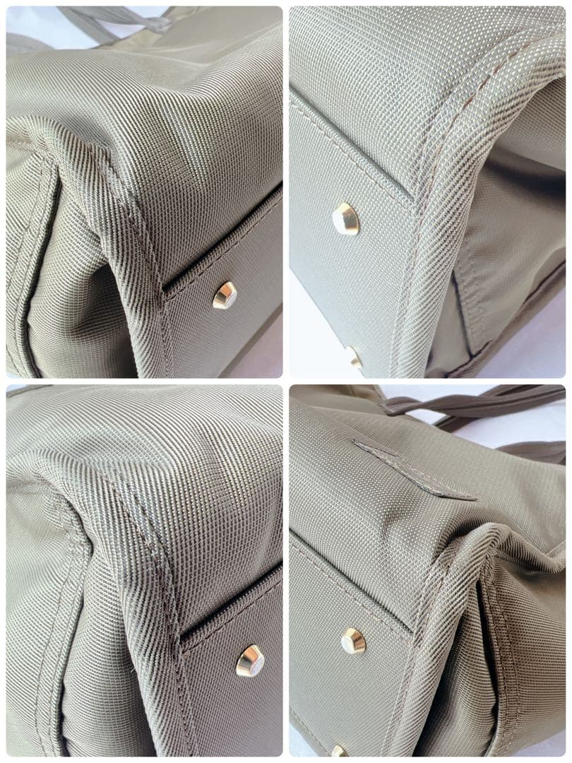 極美品✨ポーター　シア トートバック(L) 871-15120 オリーブ