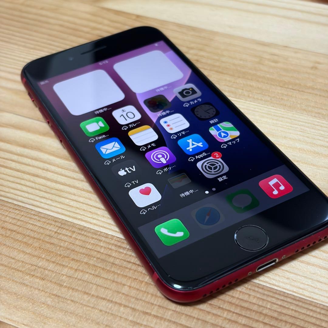 K*N様 おまけつき！バッテリー新品　iPhoneSE第3世代64GB SIMフ