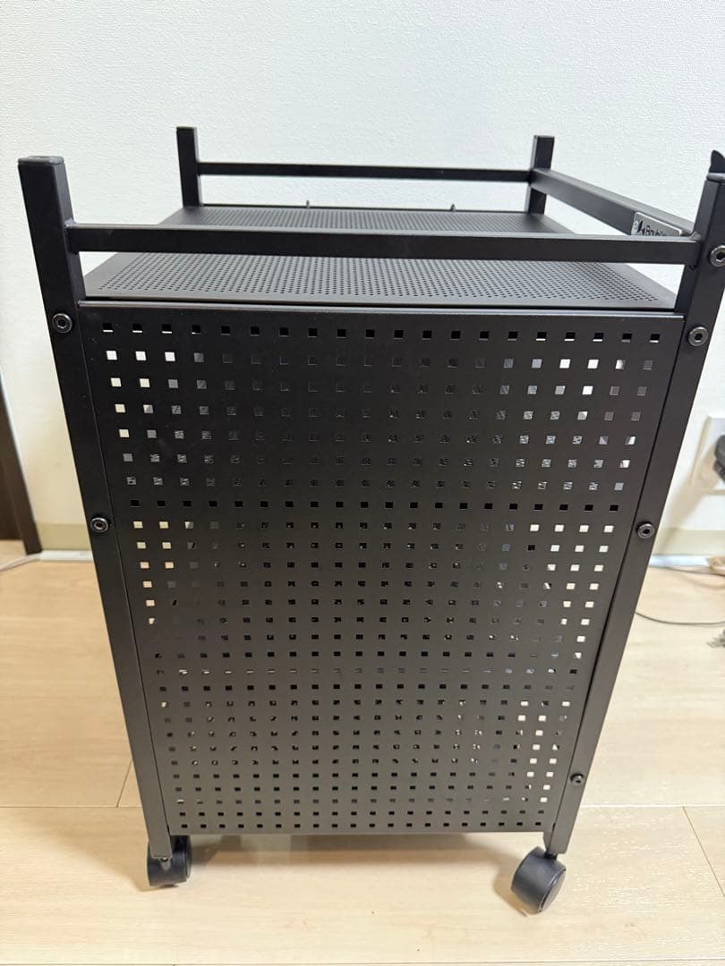 Bauhutte ゲーム機収納ラック BHS-380G-BK/ブラック