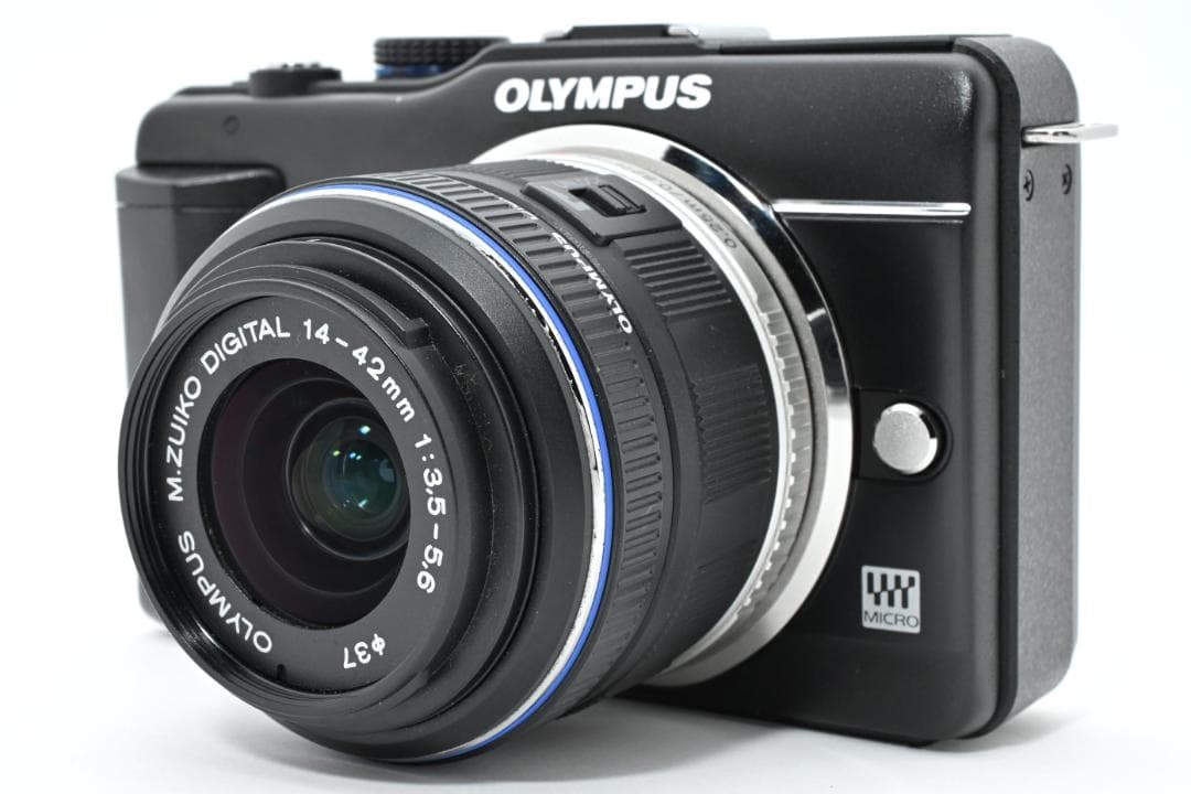 シャッター数1323回 オリンパス E-PL1ｓ＋14-42mmレンズ付 カメラ
