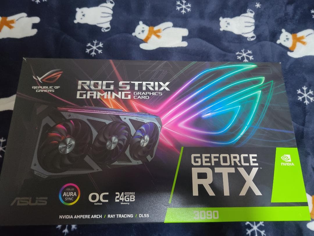 グラフィックボード・グラボ・ビデオカード Asus ROG RTX 3090 0C junk