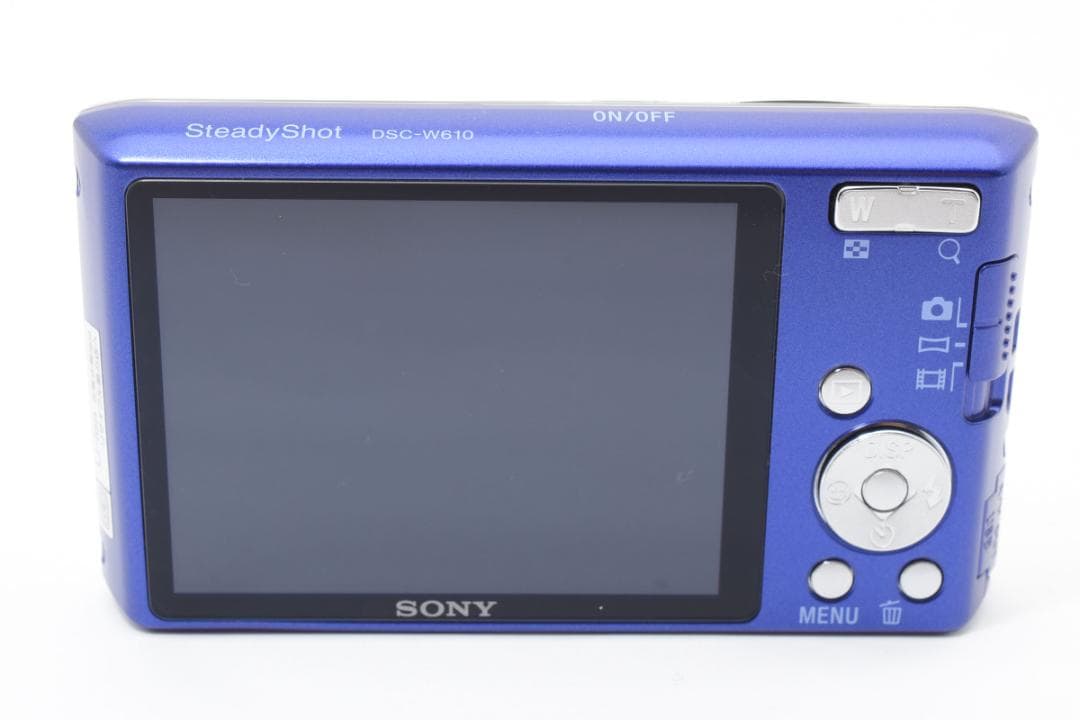【美品】SONY Cyber-shot DSC-W610 ブルー　動作確認済