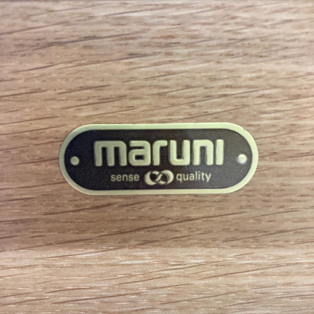 【マルニ】デスク　学習机　パソコンデスク　木製　天然木