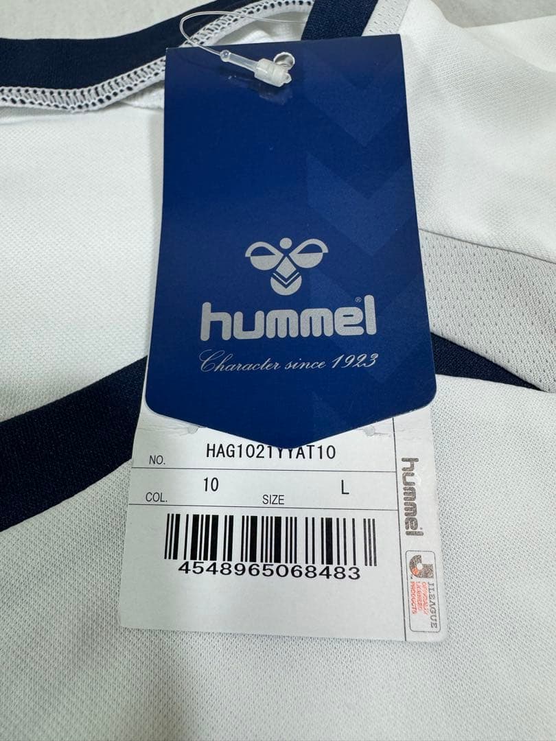 2010 横浜FC #11 カズ　三浦知良　ユニフォーム　ヒュンメル　未使用 L