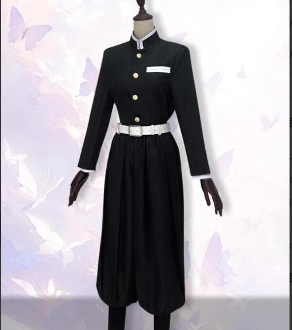 胡蝶 しのぶ (こちょう しのぶ) コスプレ 衣装 高品質 刺繍 M