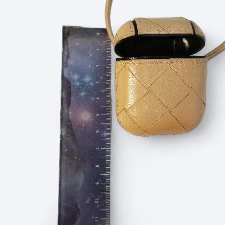 BOTTEGA VENETA 本革イントレ AirPodsケース ベージュ