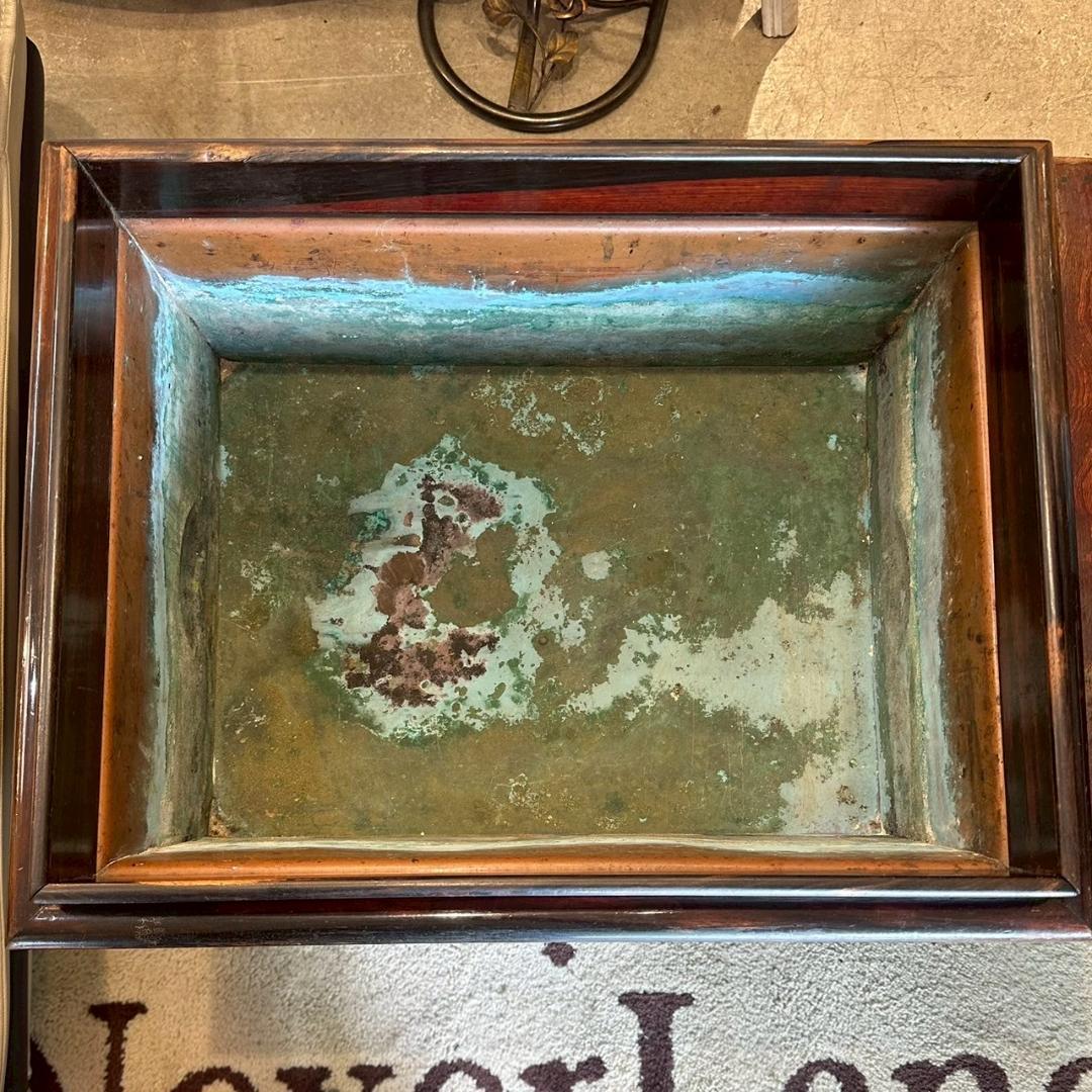 8Φ 江戸長火鉢 関東火鉢 囲炉裏 五徳 小民具 古道具 幅76㎝ 昭和レトロ