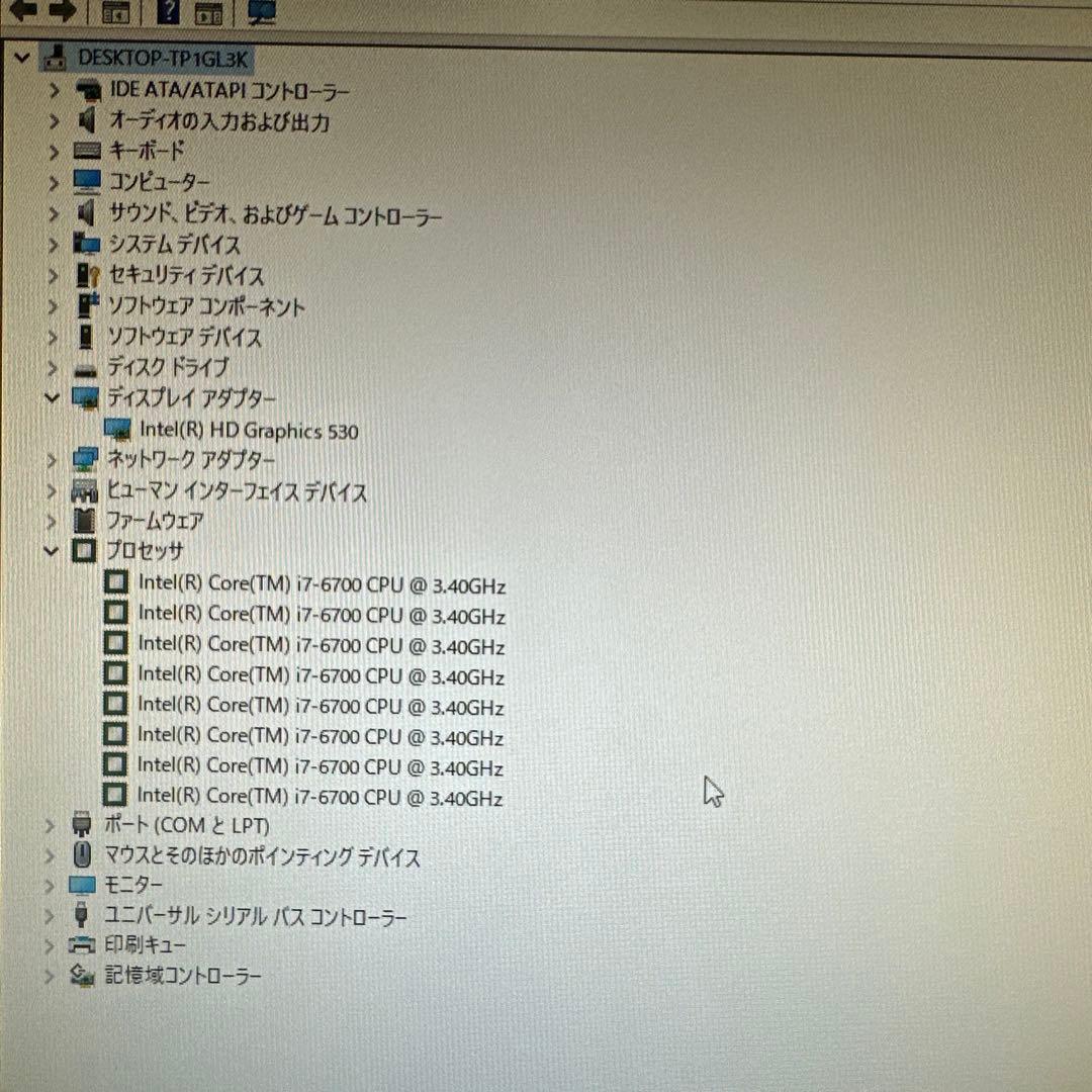 HP ProDesk デスクトップPC 黒