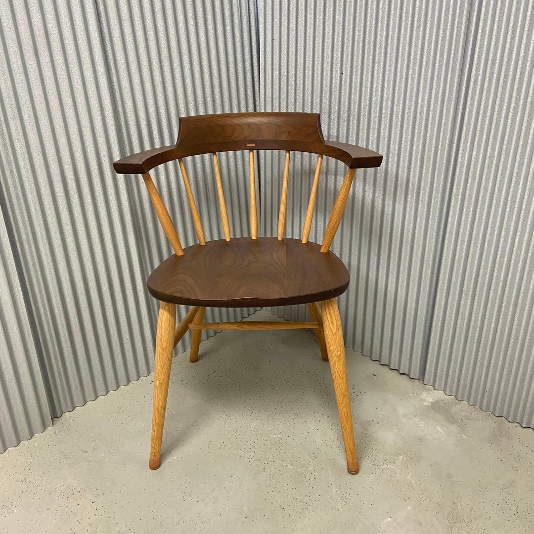 柏木工（KASHIWA）｜ SC3Aクラウンチェア / オーク材 飛騨家具②