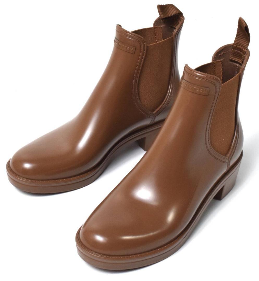 未使用 マッキントッシュ サイドゴア レインブーツ 39（26) TAN タン