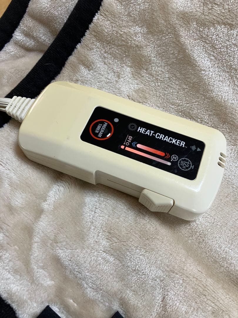 電気毛布ヒートクラッカーアドバンス　電磁波カット　掛け敷き兼用