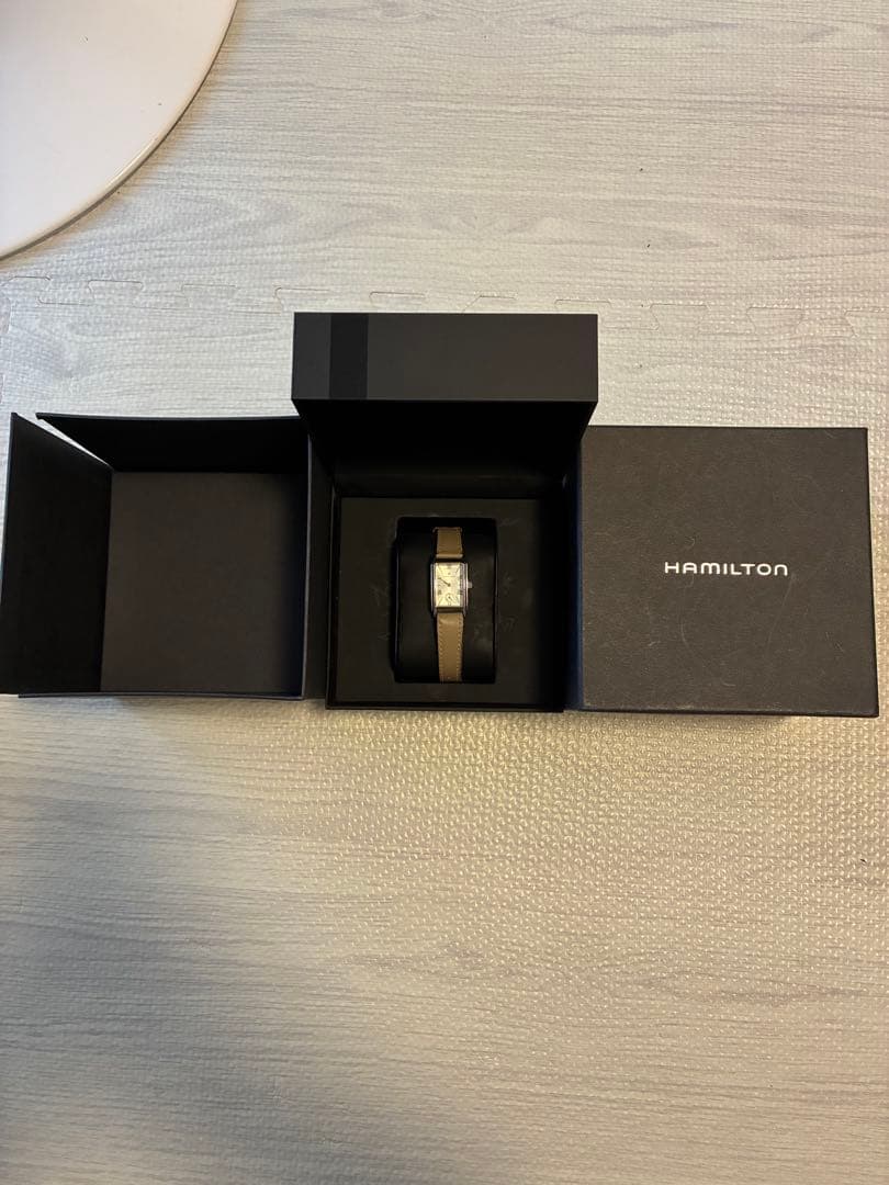 Hamilton レディース 時計 シルバー ベージュ