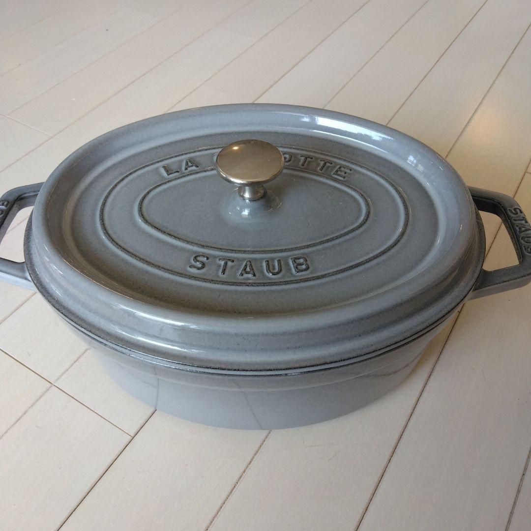 う*ん様 ストウブ　オーバル　27cm 両手鍋