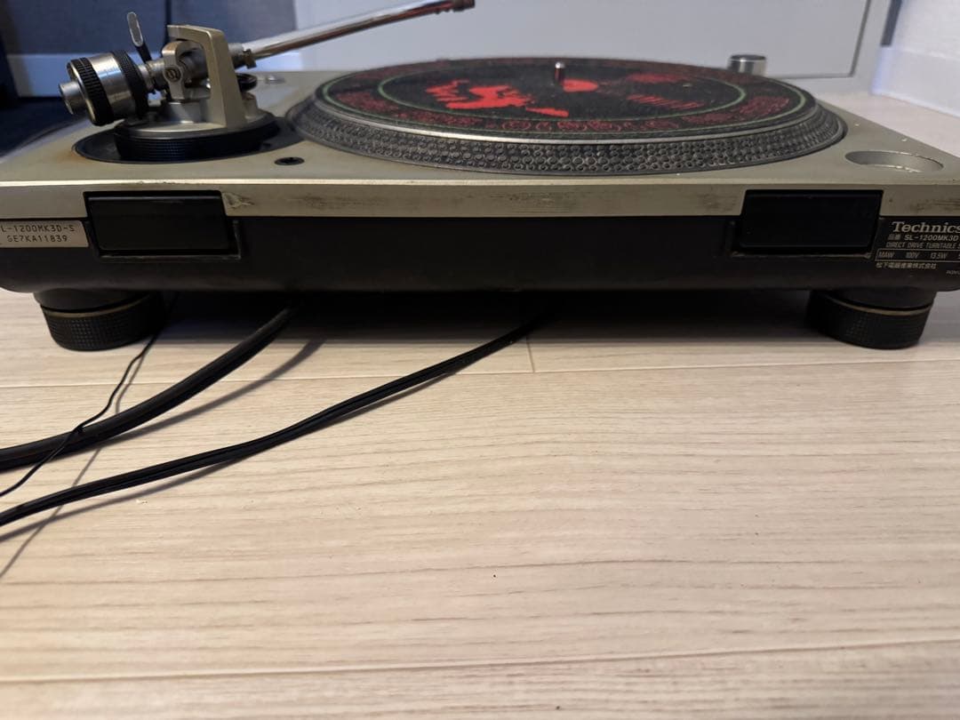 Technics SL-1200MK3D ターンテーブルカバーセット(ブラック)