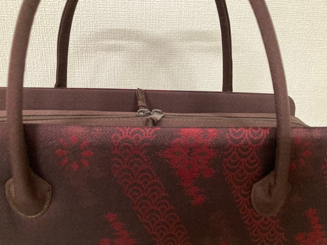 正絹経錦(たてにしき)利休和装バッグ