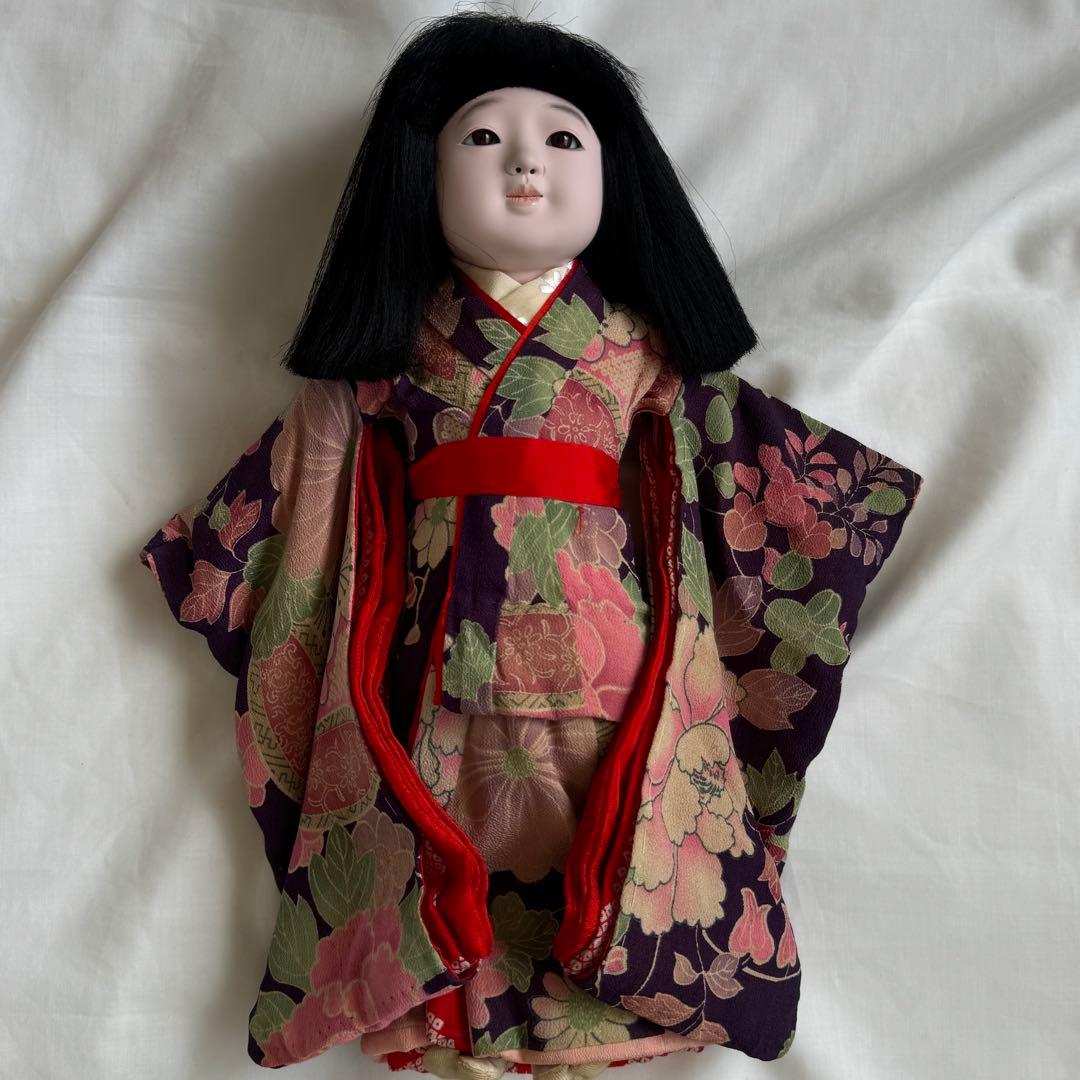 市松人形　松乾斎東光　身長41cm