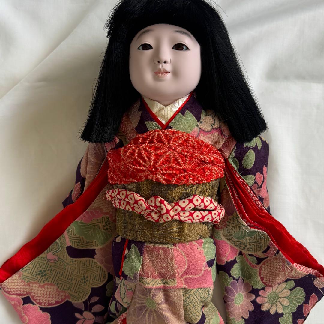 市松人形　松乾斎東光　身長41cm