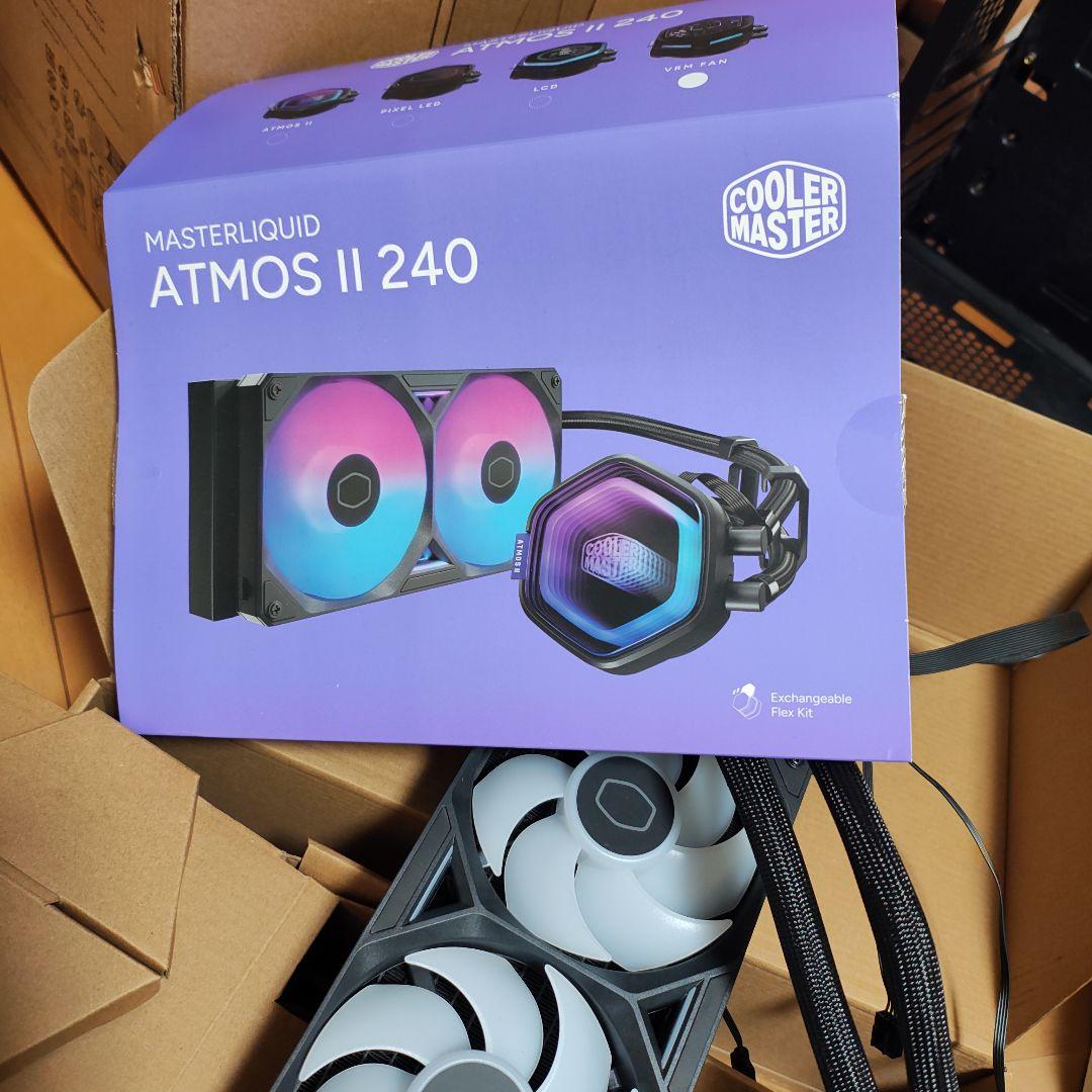 PC用ファン・クーラー Masterliquid atmos ll 240