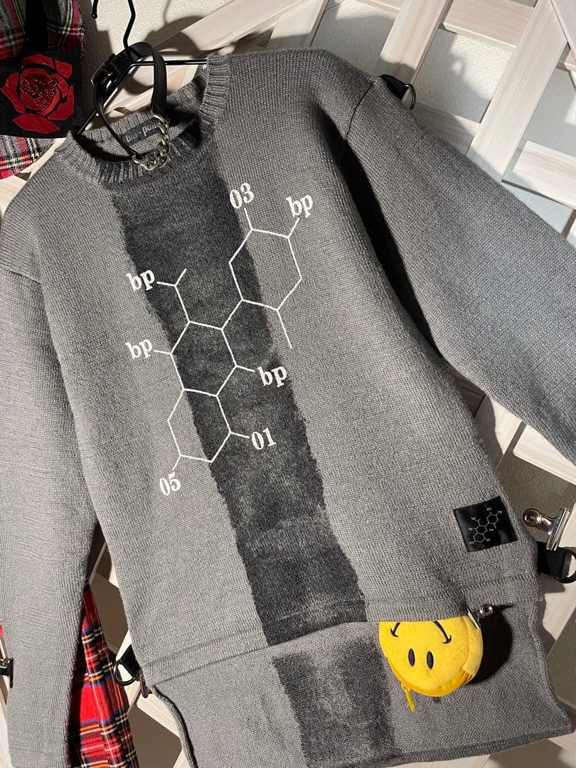 ⭐︎ bio-politics ⭐︎ ニット　美品　90's