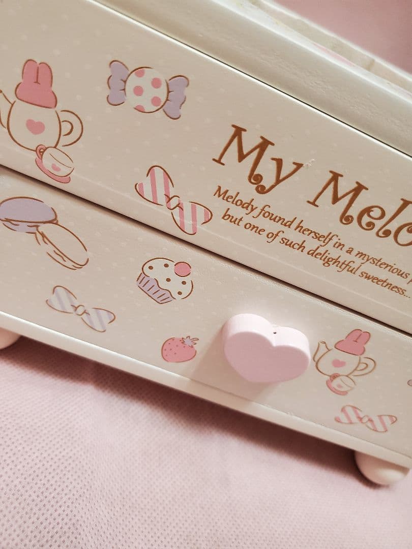 レア　　マイメロ　木製アクセサリーケース