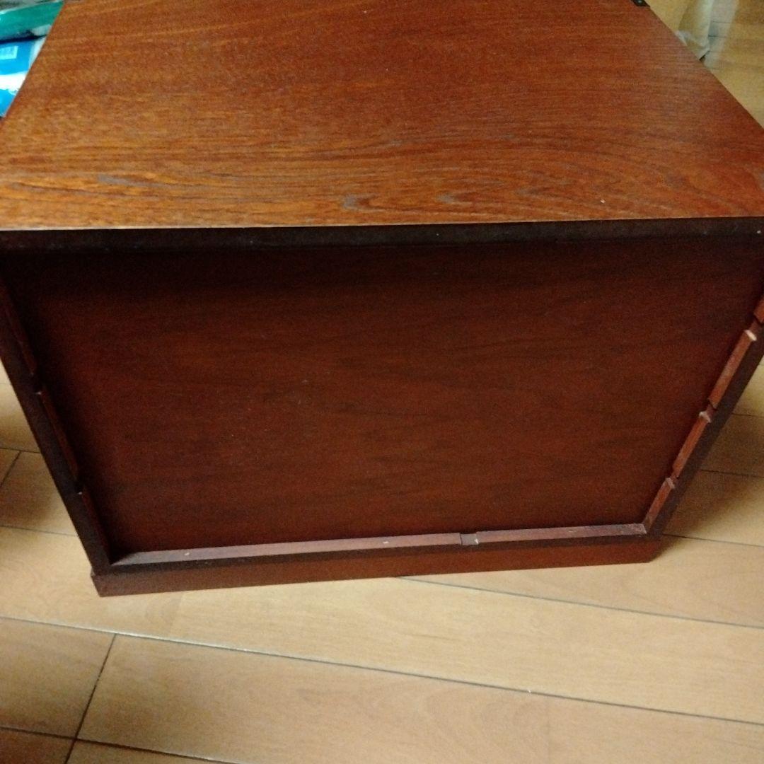 【美品】伝統的な日本の木製タンス 7引き出し